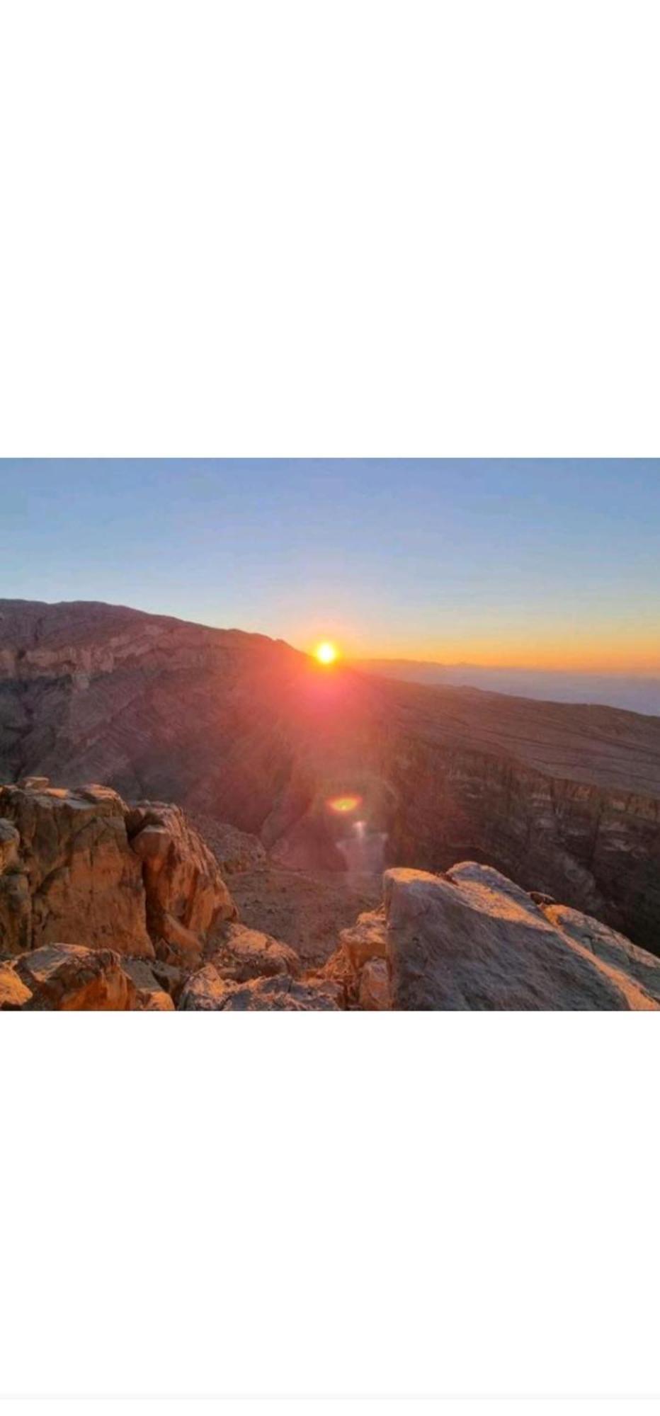 جبل شمس Jabal Shams Sunset House Villa Dar Sawda Exterior foto