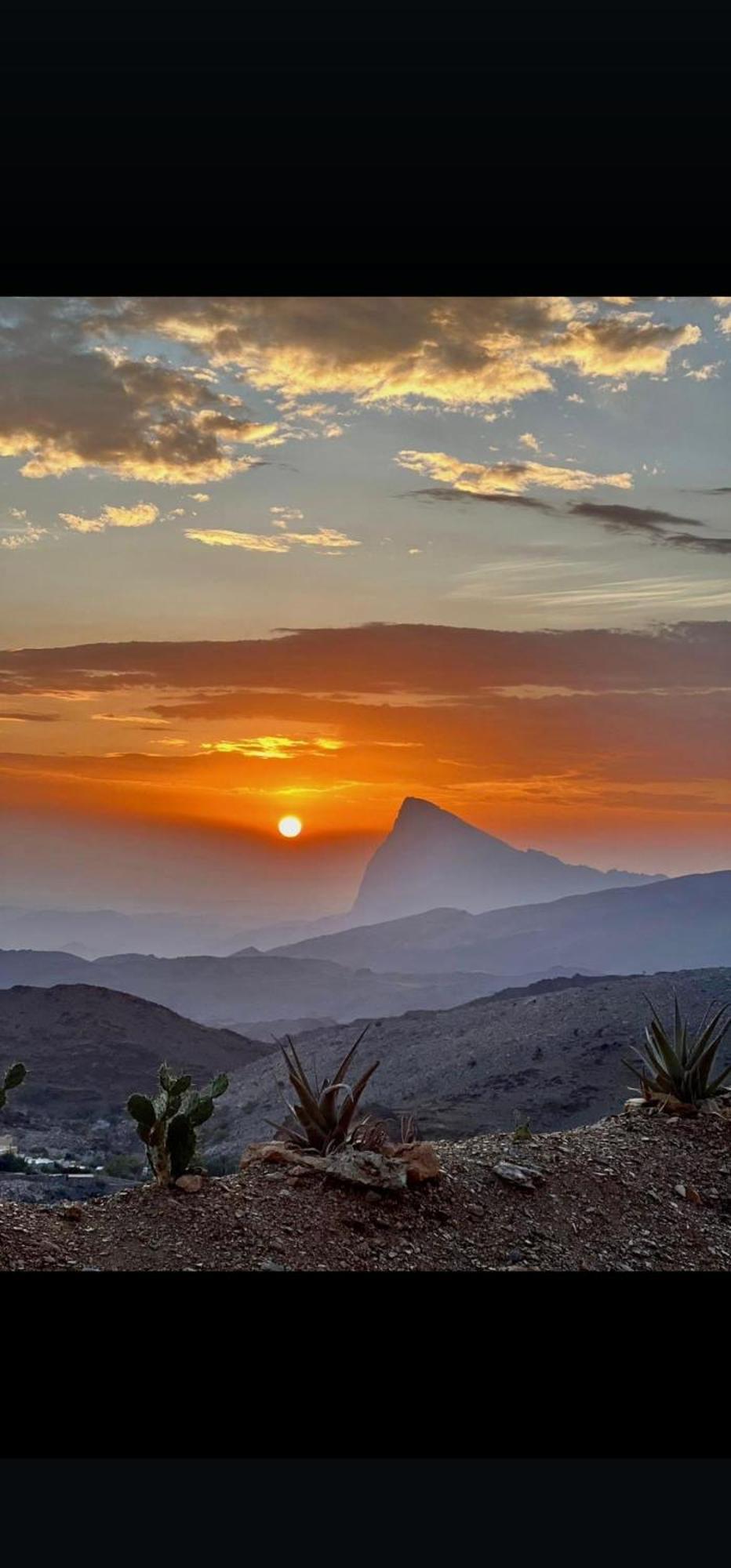 جبل شمس Jabal Shams Sunset House Villa Dar Sawda Exterior foto